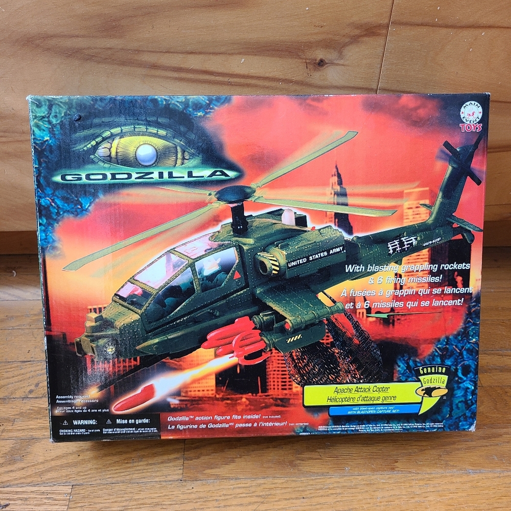 1998 Godzilla Apache Attack Copter